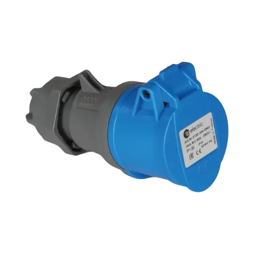 [3120-304-0901] TP Electric Connector Socket Outlet 16A 3P IP44