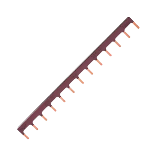 [KB163P] Hager Insulated busbar 1P 63A prong 10mm² brown 13M