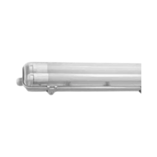 [911401796893] Ecolink Led Waterproof Double Ended Bare Batten 2X120 cm without Lamps 