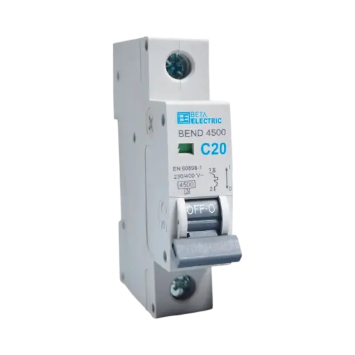[BE.1MN063B016C] Beta Electric Miniature Circuit Breaker MCB 1P 16A 4500A