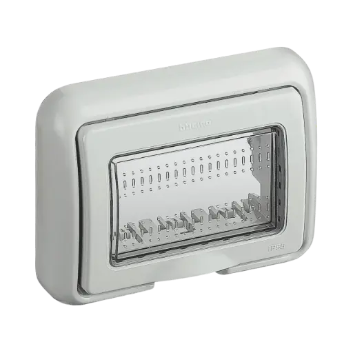 [25603] Bticino Matix Cover IP55 for Flush-Mounting Box 503E - 3 Modules