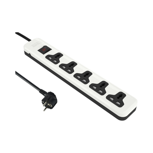 [6224009746705] iLock 5 Universal Outlet Power Strip Without Earthing - Basic