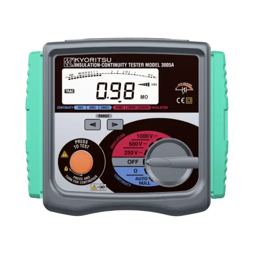 [3005A] جهاز رقمي لفحص العزل الحراري والاستمرارية 1000 فولت كيوريتسو