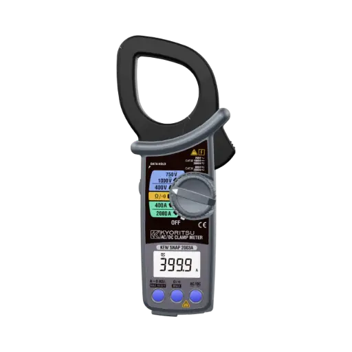 [2003A] Kyoritsu AC/DC Digital Clamp Meter 2000A 1000V