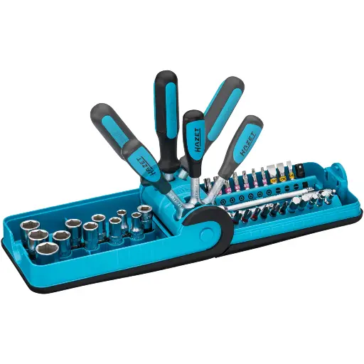 [856-1] Hazet Socket and bit set “Smart Case” 38 Pieces
