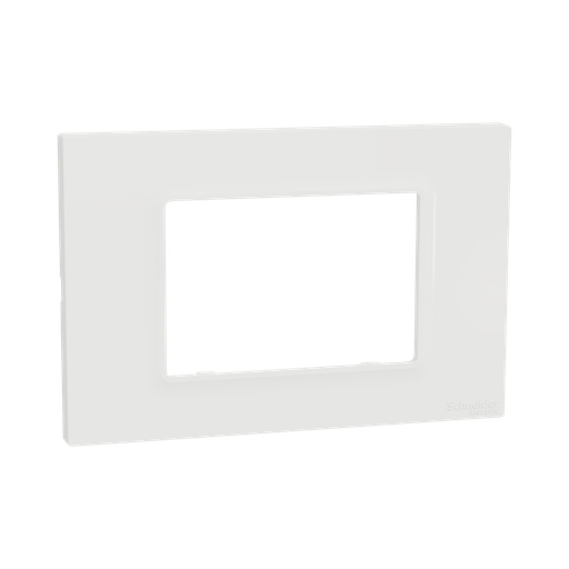 [M3TB03_WE] Schneider Electric Miluz E Cover Frame, 3 Gang, White