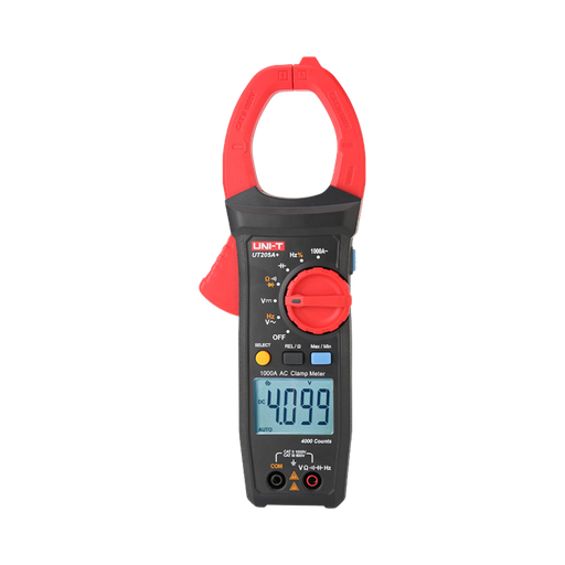 [UT205A+] Uni-T Professional Digital Clamp Meter 1000A AC